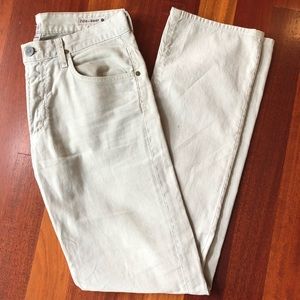 Citizens of Humanity Men’s Cream Jeans